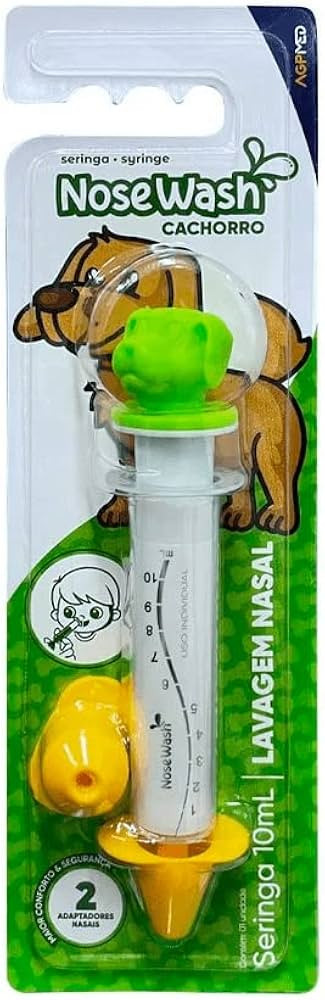 Seringa Dispositivo NoseWash Para Lavagem Nasal 10ml (Cachorro) | Amazon (BR)