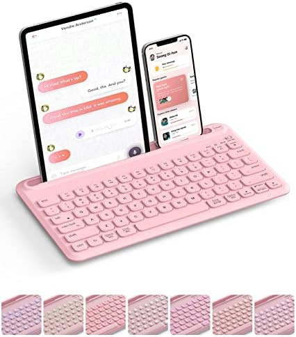 Backlit Bluetooth Keyboard for Tablet, seenda Rechargeable Multi-Device Wireless Bluetooth Keyboard  | Amazon (US)