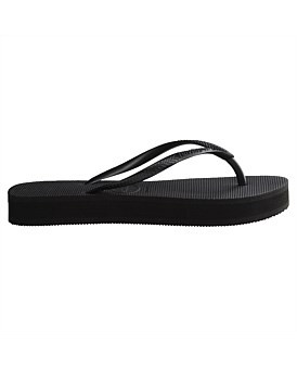 David Jones Havaianas Women's Slim Flatform Sandal in Black, Size 35-36 EU | David Jones (Australia & New Zealand)