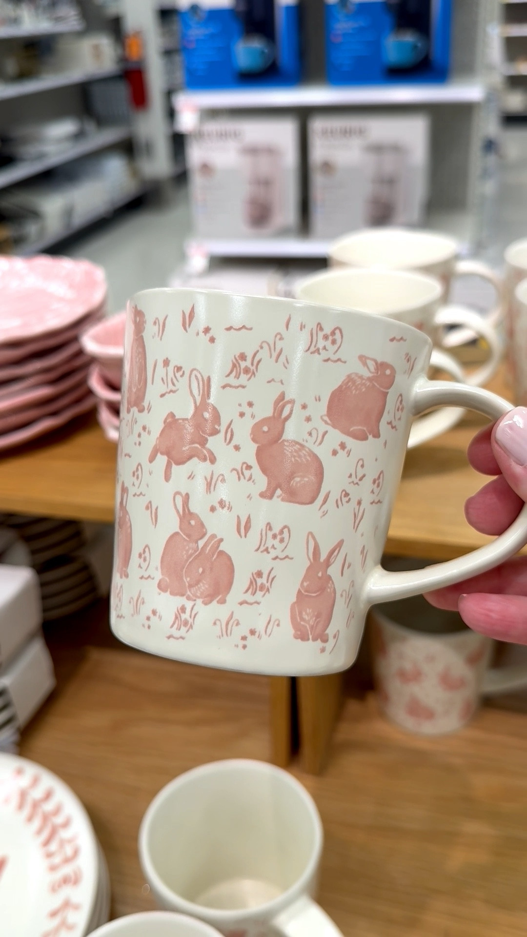 I love a coffee mug for the season … and this Easter bunny design is so sweet! 🐇

Pink bunnies are painted on this stoneware mug in spring setting. There’s a green option available too. It’s perfect for your morning coffee or chai, afternoon matcha or cocoa, and evening tea. 

And if you’re a mosaic artist, this mug would also be fun to break and include in your next Easter or spring project. For mosaic tips, tutorials + inspiration please visit my YouTube channel: YouTube.com/julieweilbacher, and follow @julieweilbacher on Instagram.

#bunnymug #eastermug #springcoffeemug #target #mosaic #pinkbunny #springhomedecor #easterbrunch #springkitchendecor

#LTKSeasonal #LTKHome