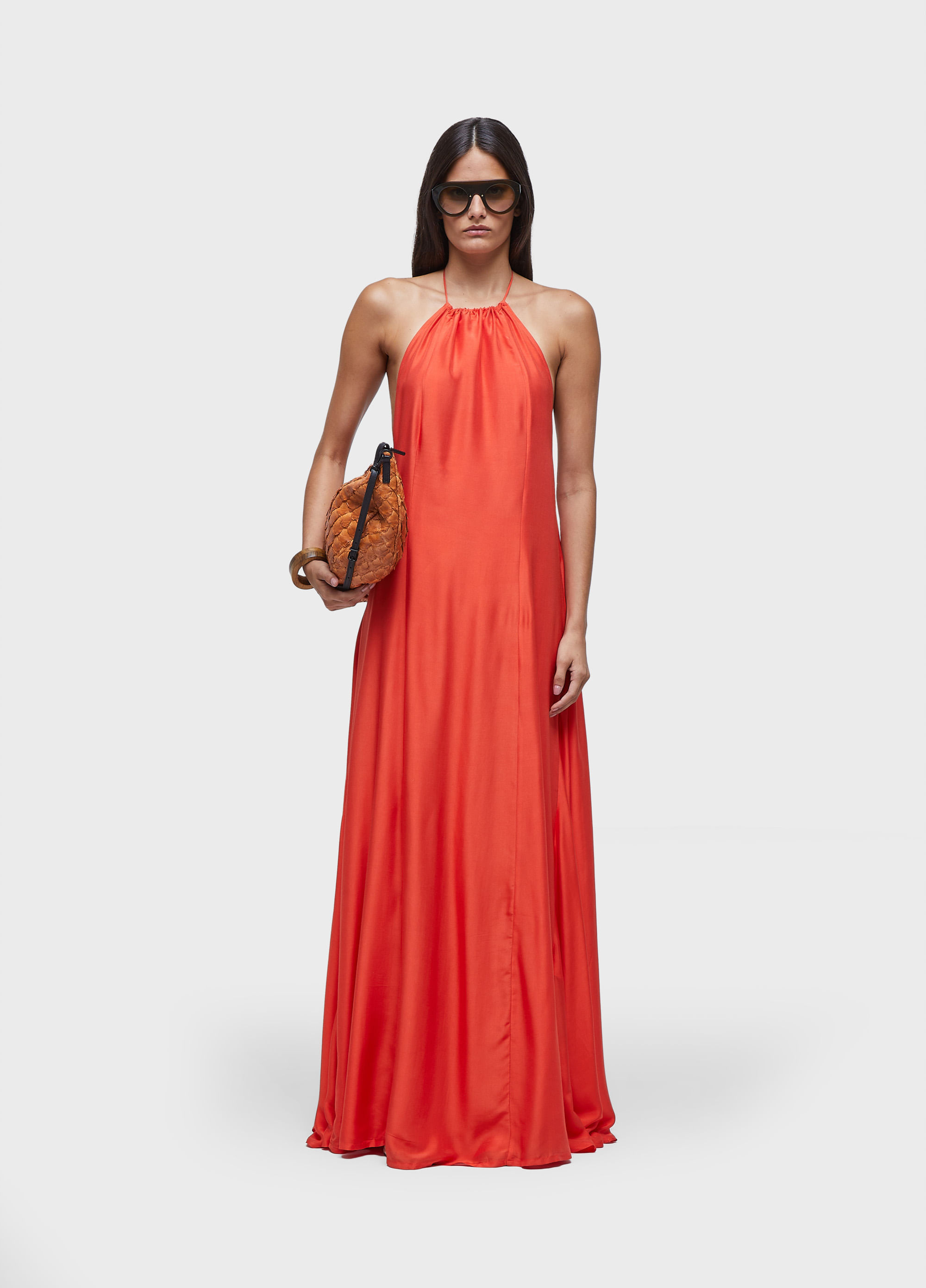 Vestido nadador amplo longo | OffPremium (BR)