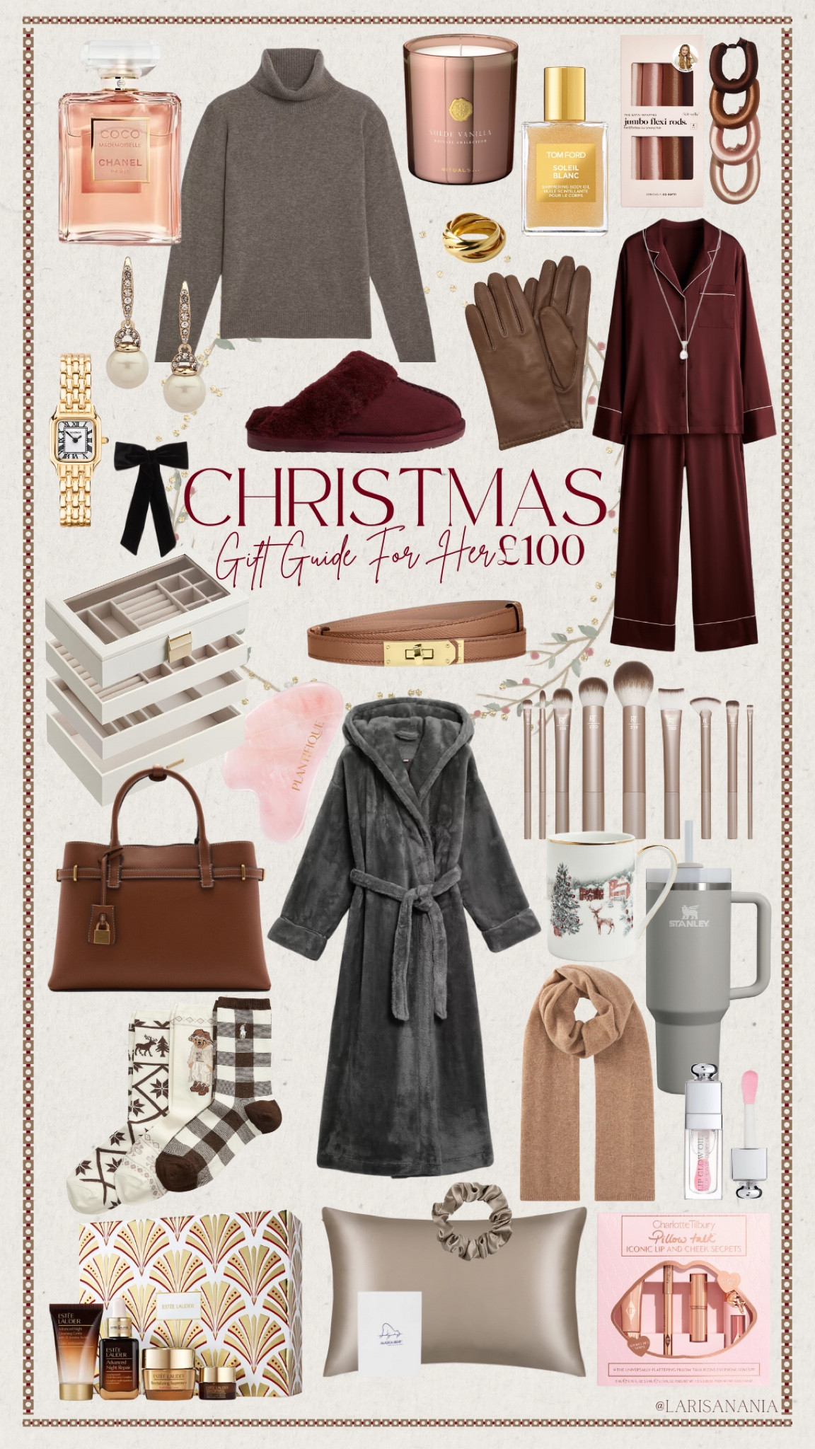 Christmas gift guide for her. Here’s a round up of my favourite items. Many are already included in the Black Friday Sale. Some are under £100, but the majority are under £50.

#LTKgiftguide #LTKCyberWeek #LTKsale
