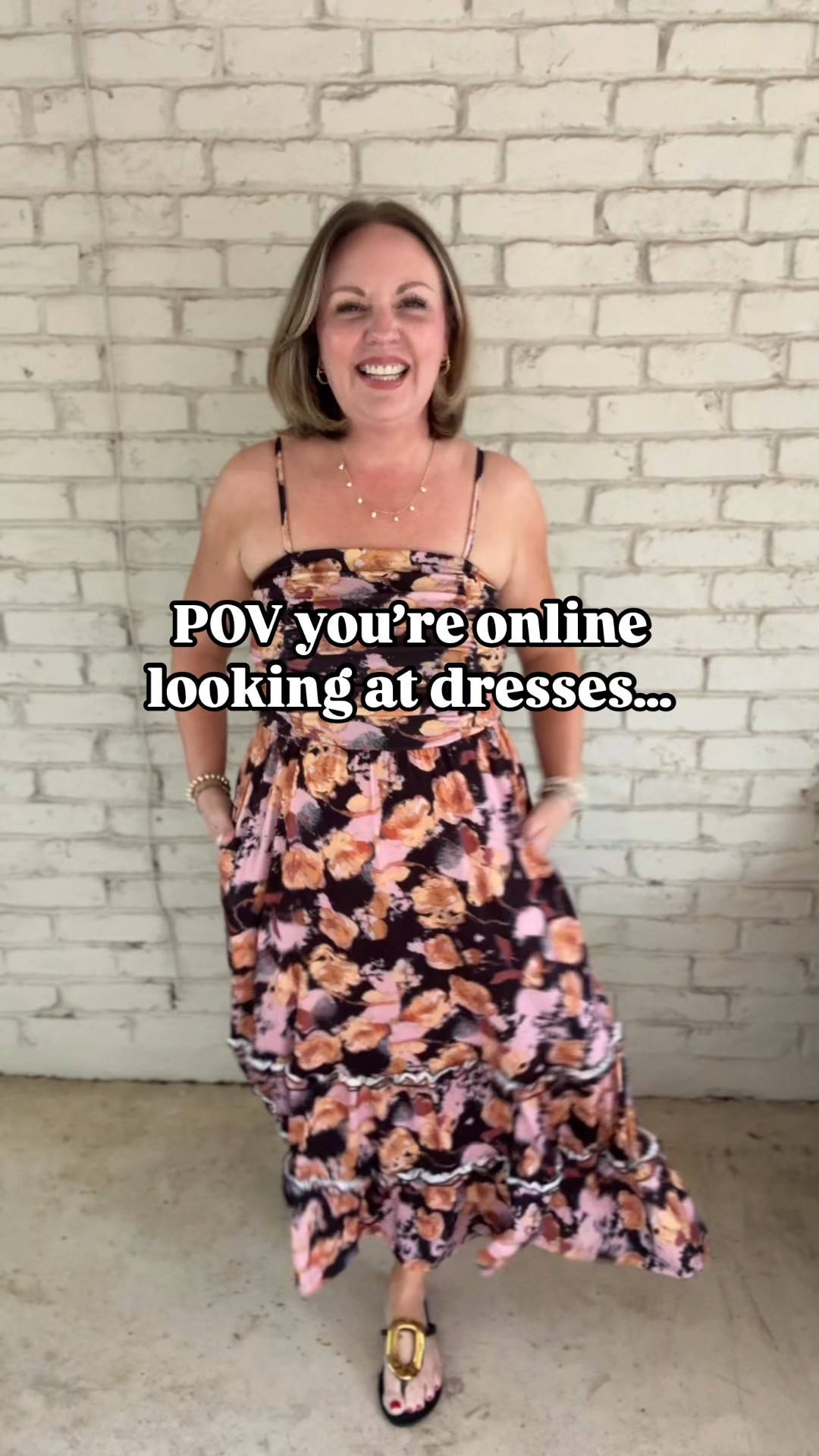 I’m in a medium & baby girl is wearing a small in these spring floral dresses from Amazon 

#LTKFindsUnder50 #LTKMidsize #LTKKids