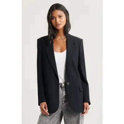Open Edit The Curator Blazer in Black at Nordstrom, Size Large | Nordstrom