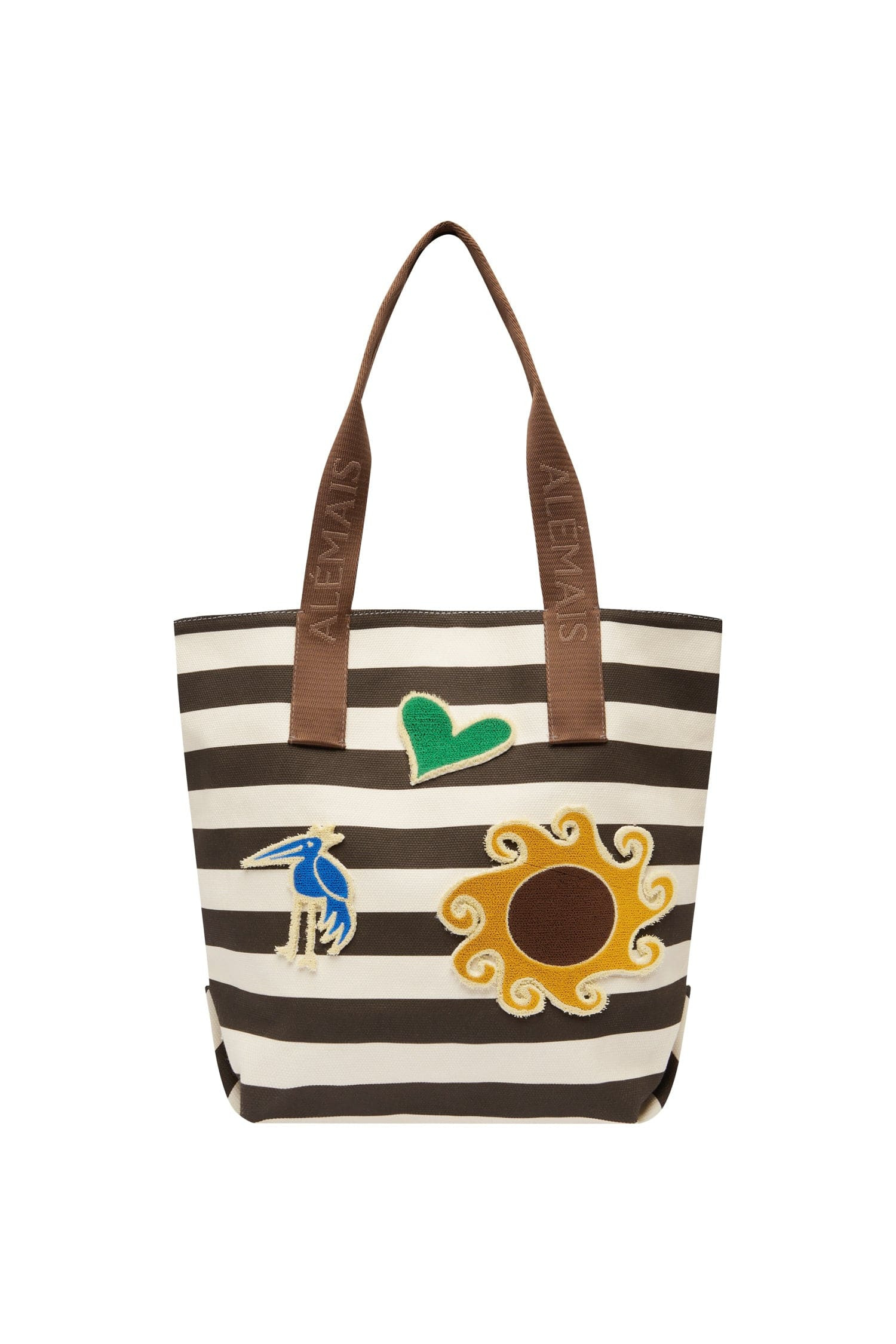 MAROC STRIPE PATCH SHOPPER TOTE | Alemais (AU, US, UK)