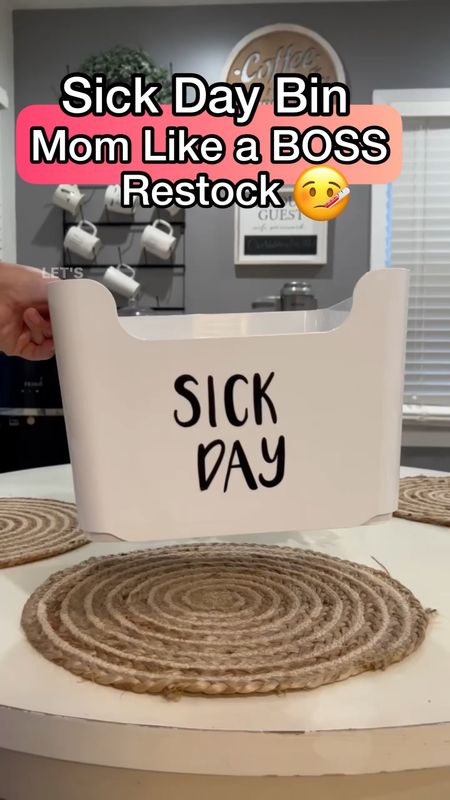 Have a “Sick Bin” stocked and ready to go because we all know kids only get sick at night and when the pediatrician office is closed 🙈 

#LTKfamily #LTKkids #LTKSeasonal