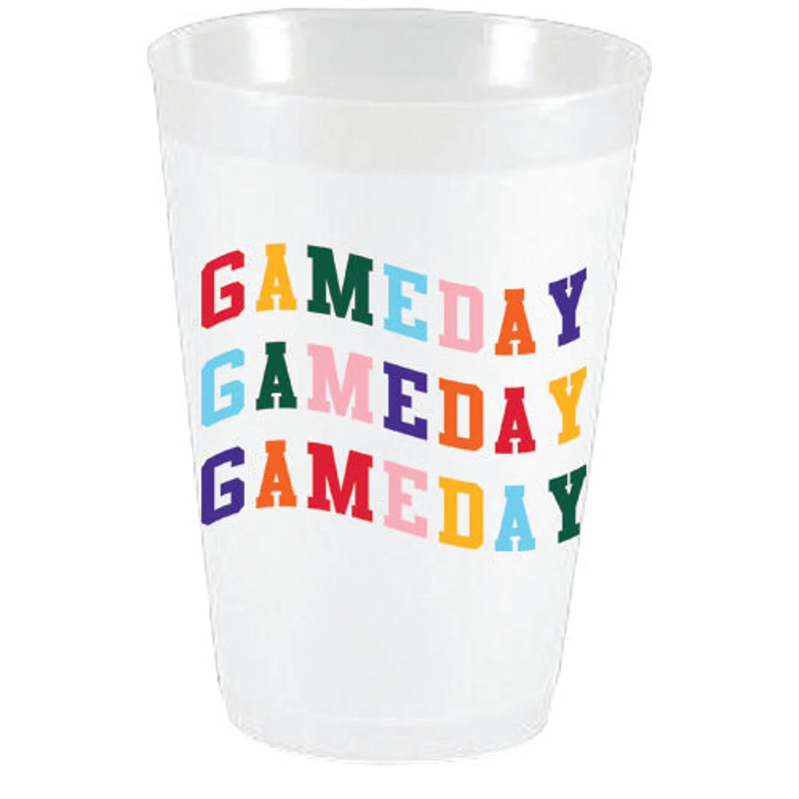 Gameday Squiggle ~ 16oz Full Color Frost Flex - Pack of 10 | Etsy (Global)