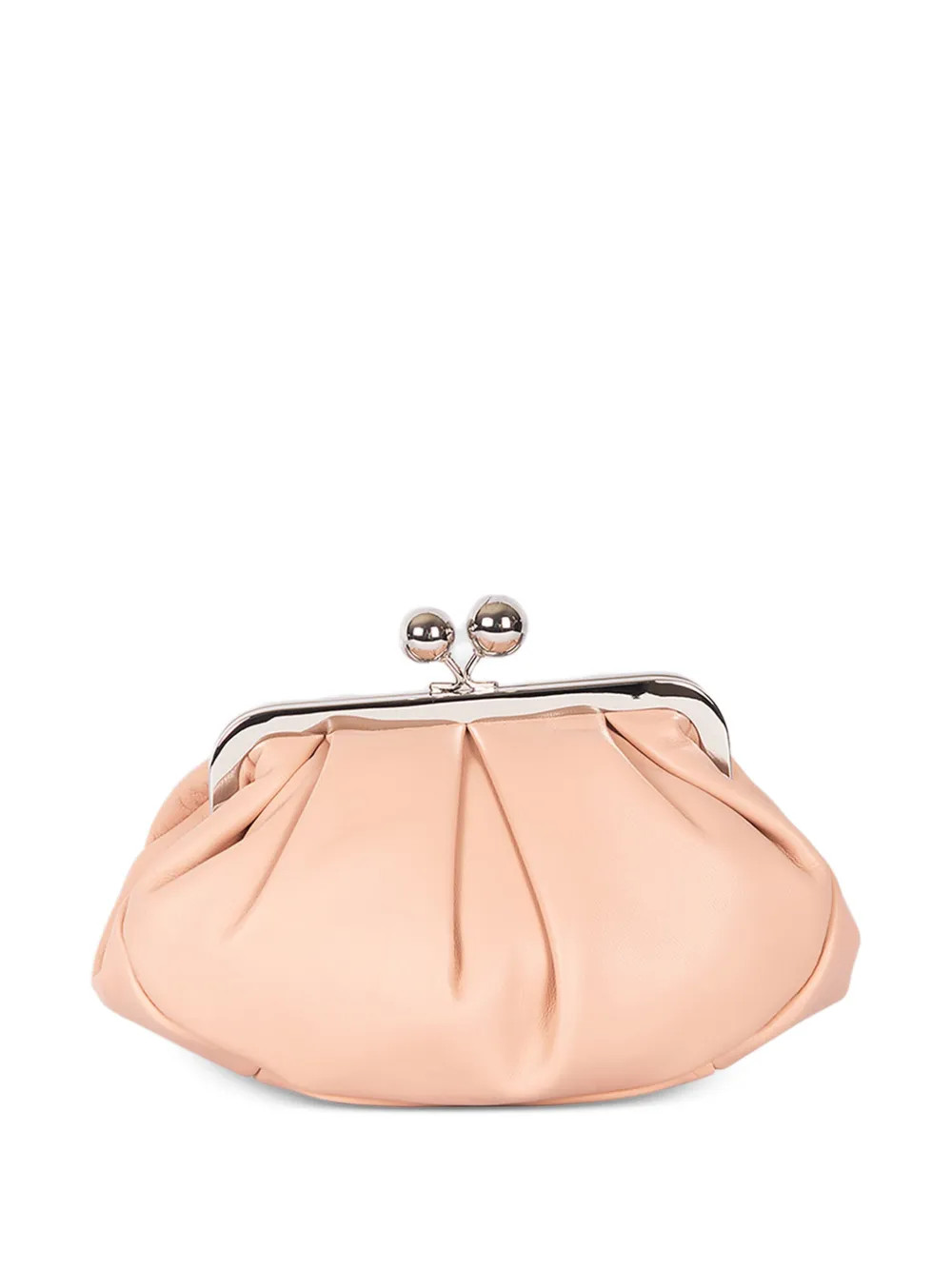 Small Pasticcino kisslock ruched clutch bag | Farfetch Global