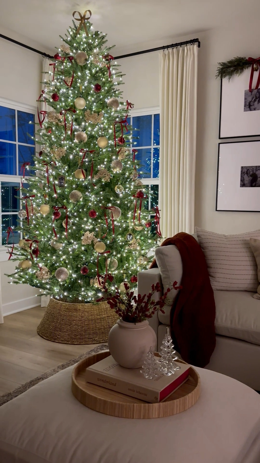 Twinkling Christmas tree 
#holidaydecor #christmasdecor #christmastree #twinkletree #livingroom

#LTKHome #LTKSeasonal #LTKHoliday