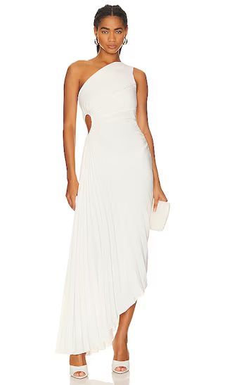 Delfina Dress in Whisper White | Revolve Clothing (Global)