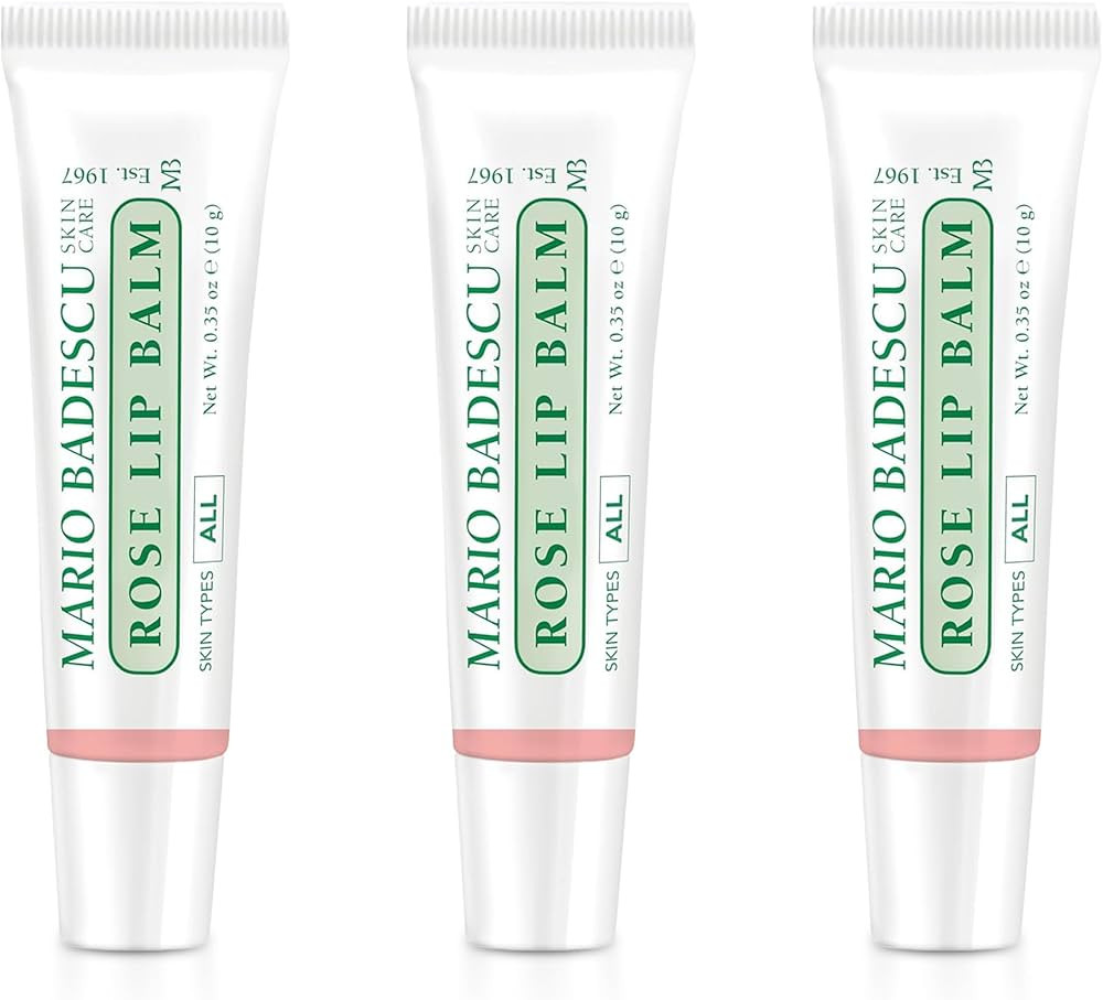 Mario Badescu Moisturizing Lip Balm for Dry Cracked Lips, Infused with Coconut Oil and Shea Butte... | Amazon (US)