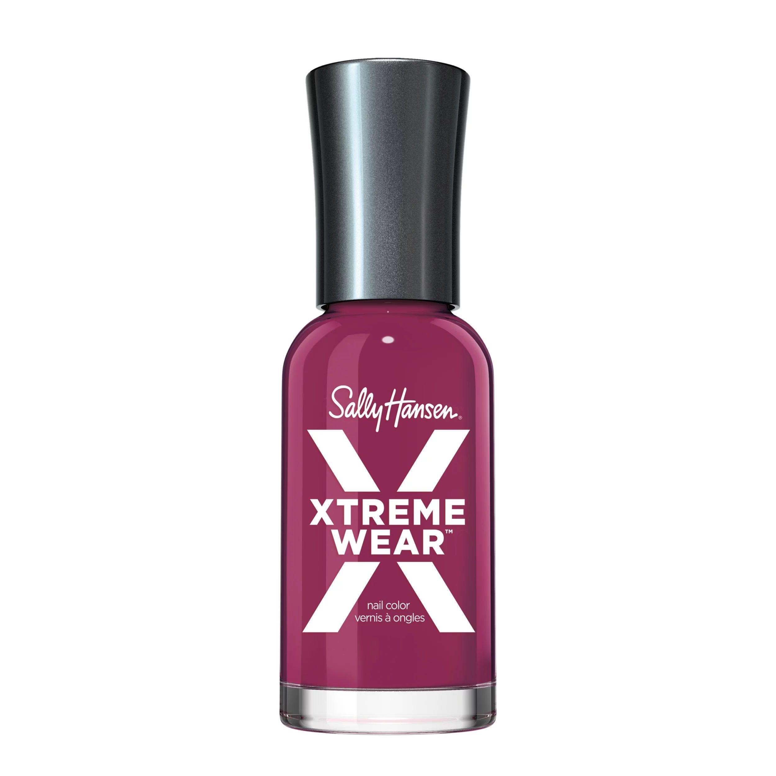 Sally Hansen Xtreme Wear Nail Polish, Drop The Beet, 0.4 fl oz, Chip Resistant, Bold Color - Walm... | Walmart (US)