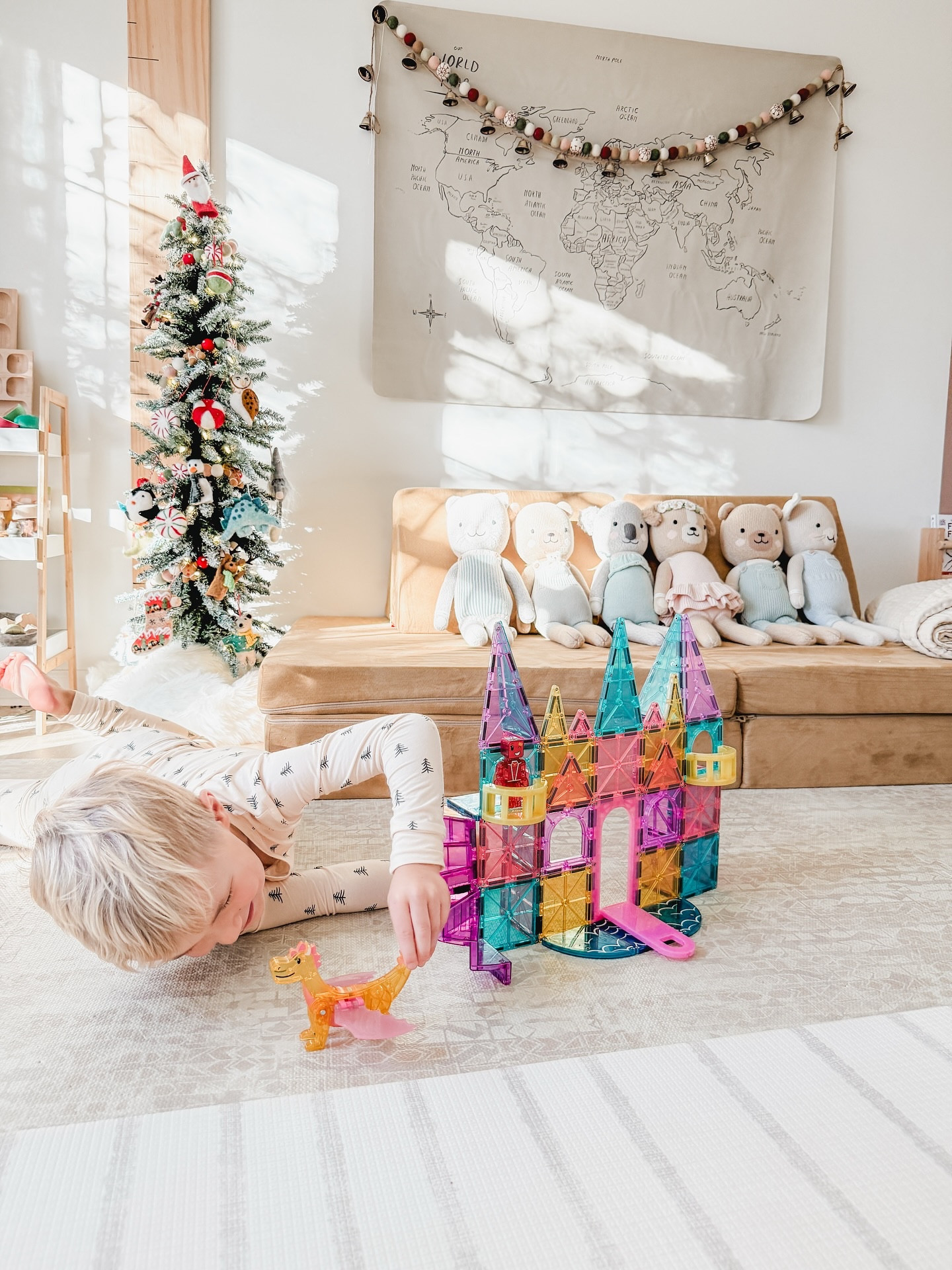 I know I’ll miss these days when @magnatiles were played with from sunrise to sunset. One day I’ll tell him “you loved to build, every single day” just like my mom told me “you wouldn’t leave the house until you finished your puzzle”. 

I could watch him play for hours. His brain never ceases to amaze me and I can’t wait to see how it plays out as he grows 🥹

If you’re wondering what my top recommended gift for Christmas is, it’s @magnatiles hands down 🥰 should we give this set away?!



#magnatiles #magnetictiles #buildon #toddlerchristmas

#LTKHoliday #LTKGiftGuide #LTKKids