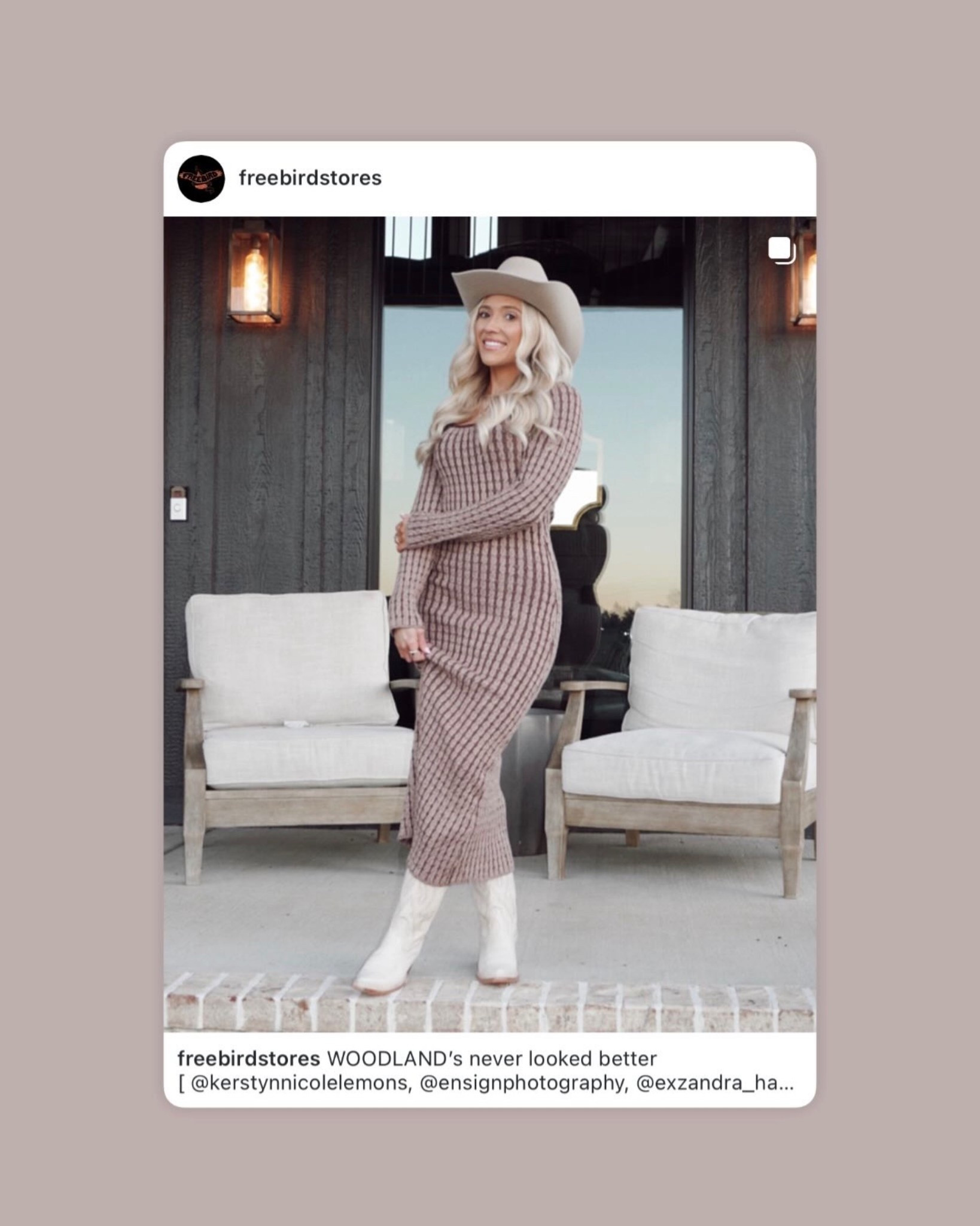 freebird stores shared this picture from our collab last winter ❄️ linking my fave white cowgirl boots since they are off LTK now! 

#LTKShoeCrush