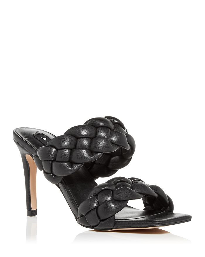 Women's Twist Braided High Heel Slide Sandals - 100% Exclusive | Bloomingdale's (US)