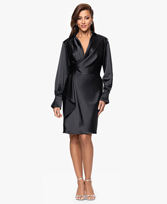 Women's Long Sleeve Midi Dress | Macy's