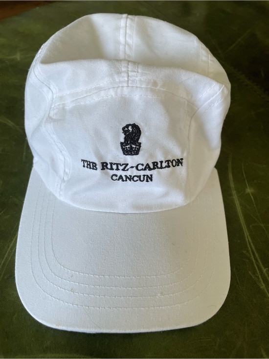 The Ritz-Carlton Cancun White Embroidered Logo Cap | Poshmark