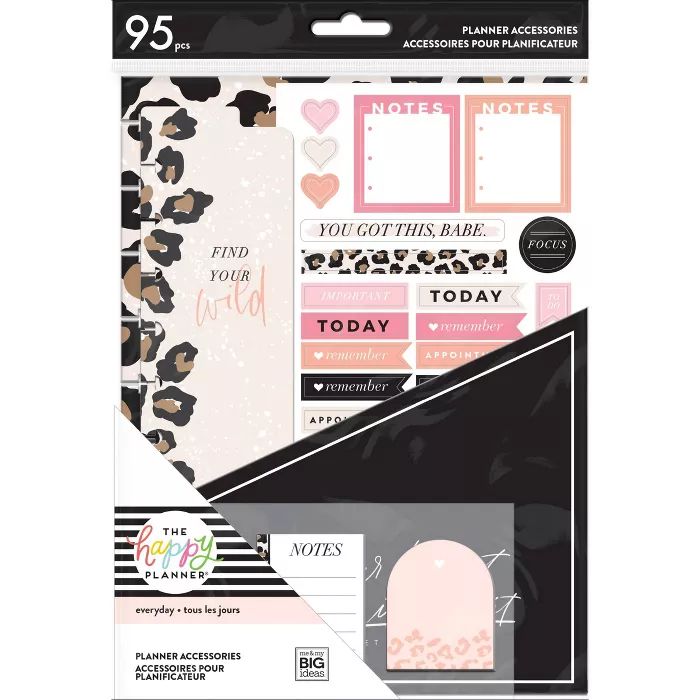 2020-21 Academic Planner Accessory Pack Wild Styled - The Happy Planner | Target