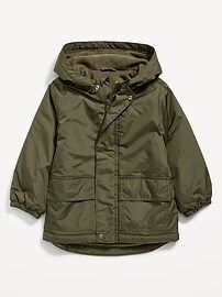 Unisex Water-Resistant Hooded Utility Jacket for Toddler | Old Navy (US)