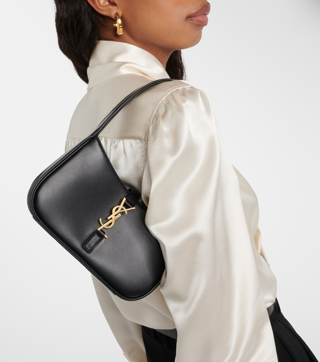 Le 5 à 7 Mini leather shoulder bag | Mytheresa (INTL)