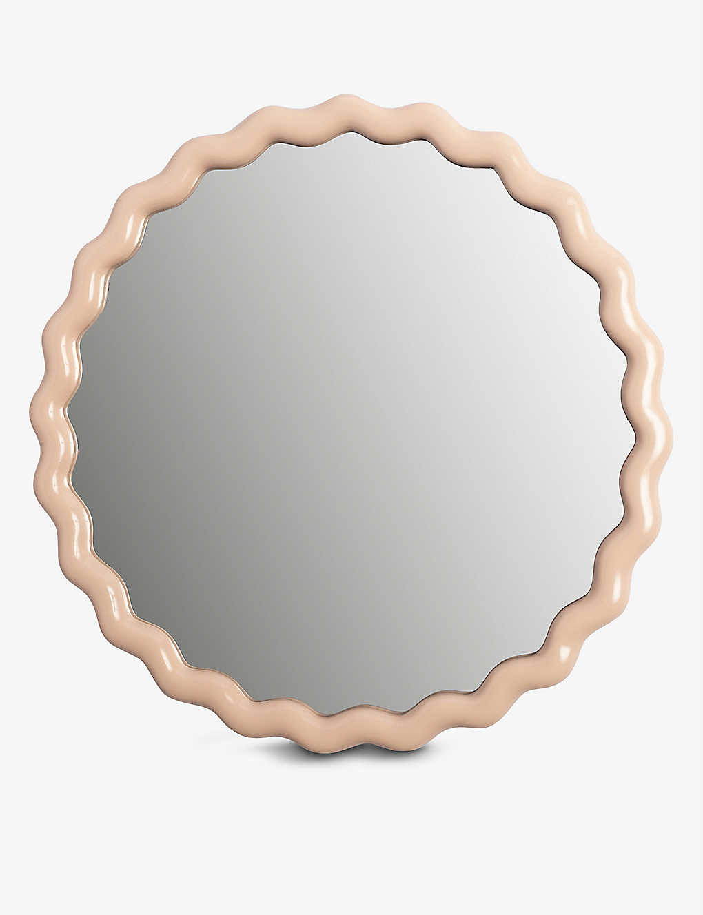 KLEVERING Zigzag resin mirror 50cm | Selfridges