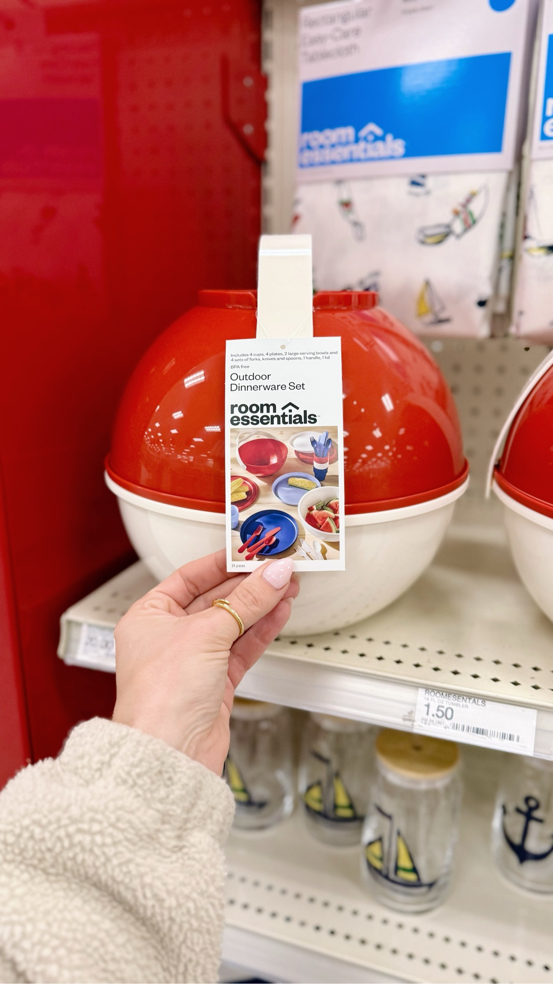 New nautical dining pieces just landed at Target ⚓️🐚 So fun for summer picnics and seaside-inspired parties! 😎

#LTKHome #LTKSeasonal #LTKfoodie