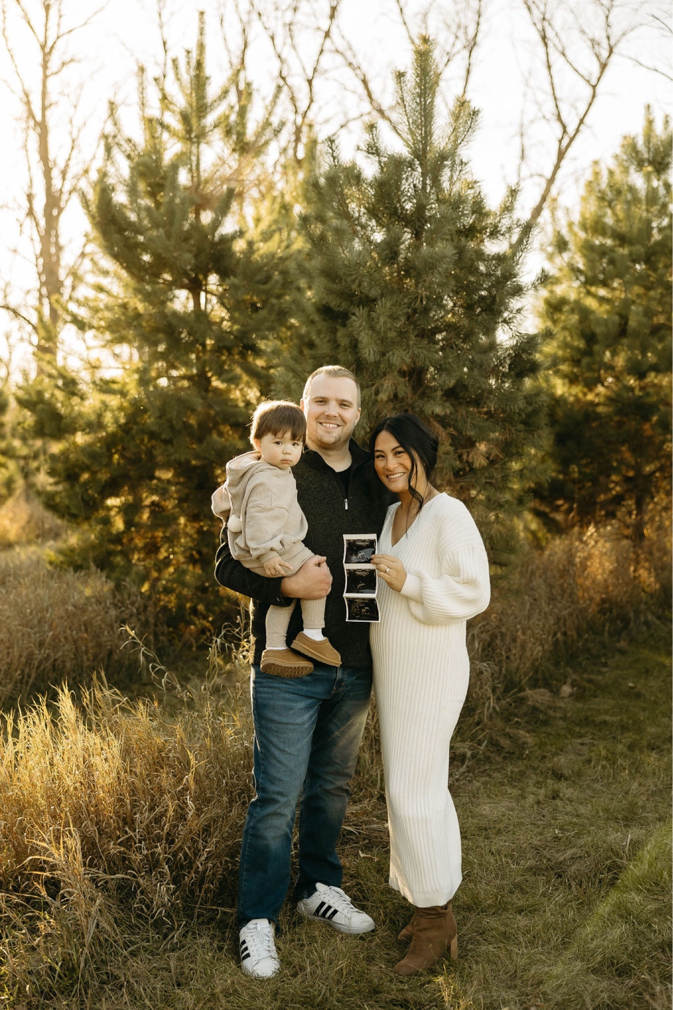 Baby #2 announcement 🤍
Outfits linked🫶🏼

#babyannoucement #sweaterdress #familyphotos 

#LTKkids #LTKfamily #LTKstyletip