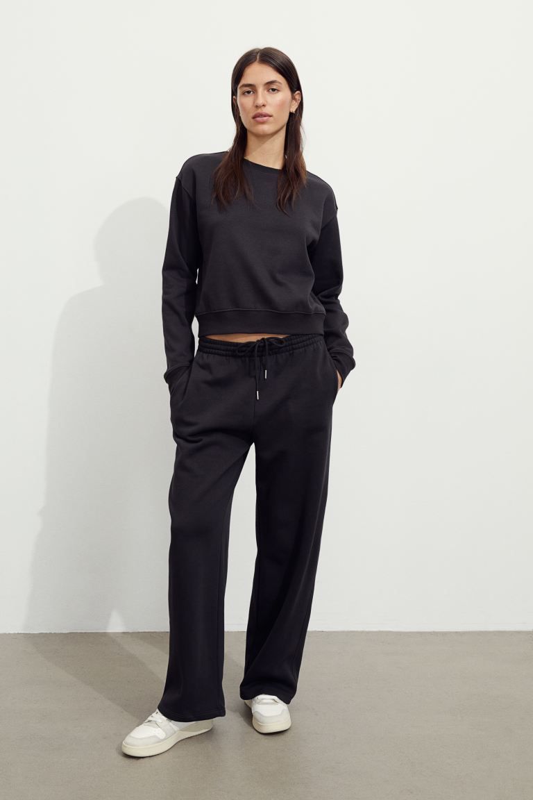 Sweatshirt - Dark gray - Ladies | H&M US | H&M (US + CA)