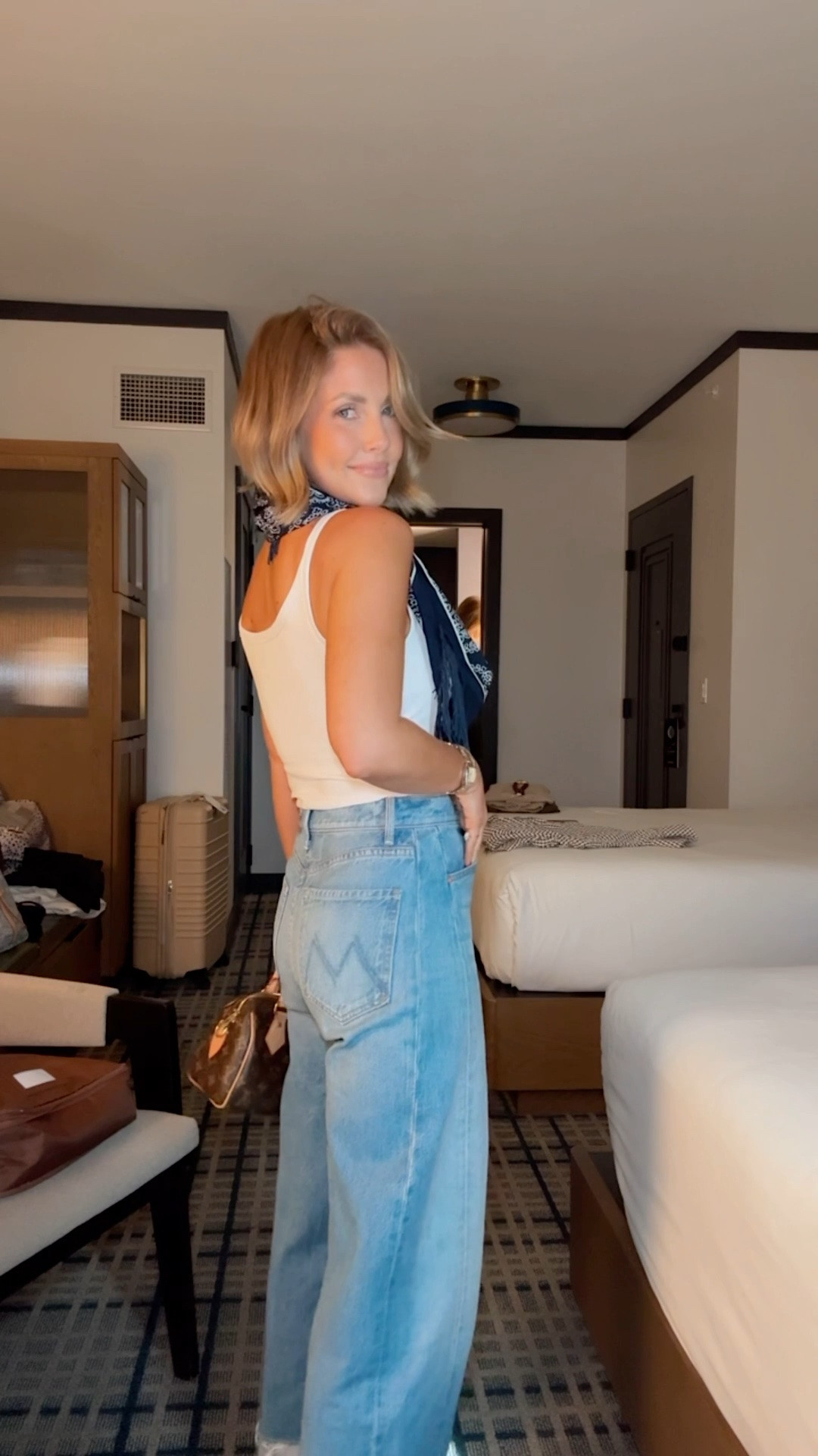 Small Amazon tank / size down one in these jeans

#LTKootd #LTKPetite #LTKOver40