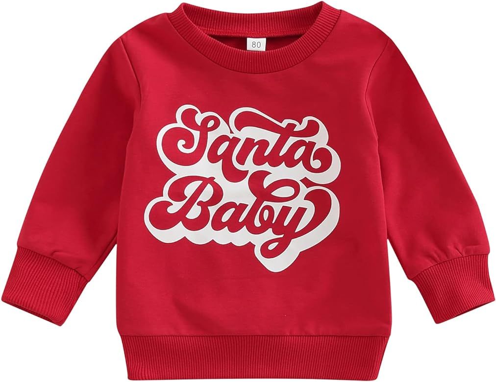 Engofs Newborn Infant Baby Boy Girl Sweatshirt Long Sleeve 0 6 12 18 24 Months Pullover Sweater F... | Amazon (US)