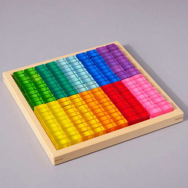 Bauspiel Lucent Cubes (100 pieces) | Odin Parker