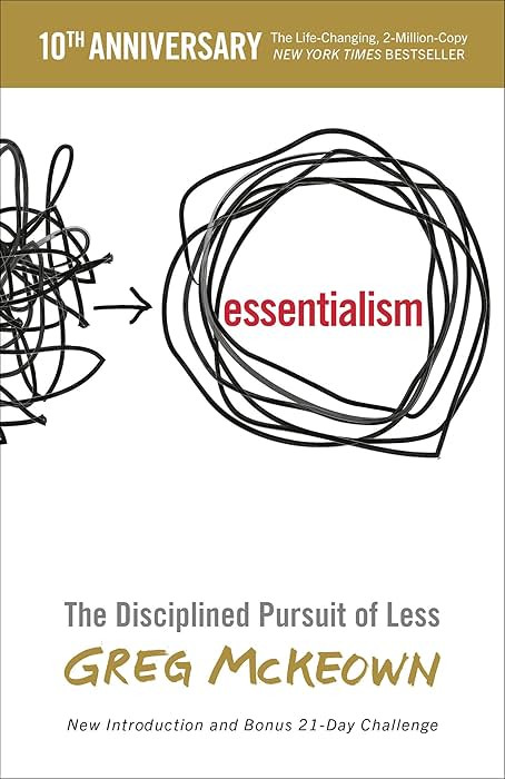 Essentialism: The Disciplined Pursuit of Less | Amazon (US)