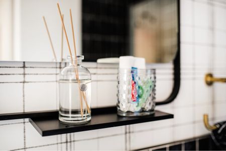 Add oil diffusers to your bathroom to elevate the space!

#guestbathroomdecor #bathroomdecor #oildiffuser #reeddiffuser 

#LTKstyletip #LTKunder50 #LTKhome