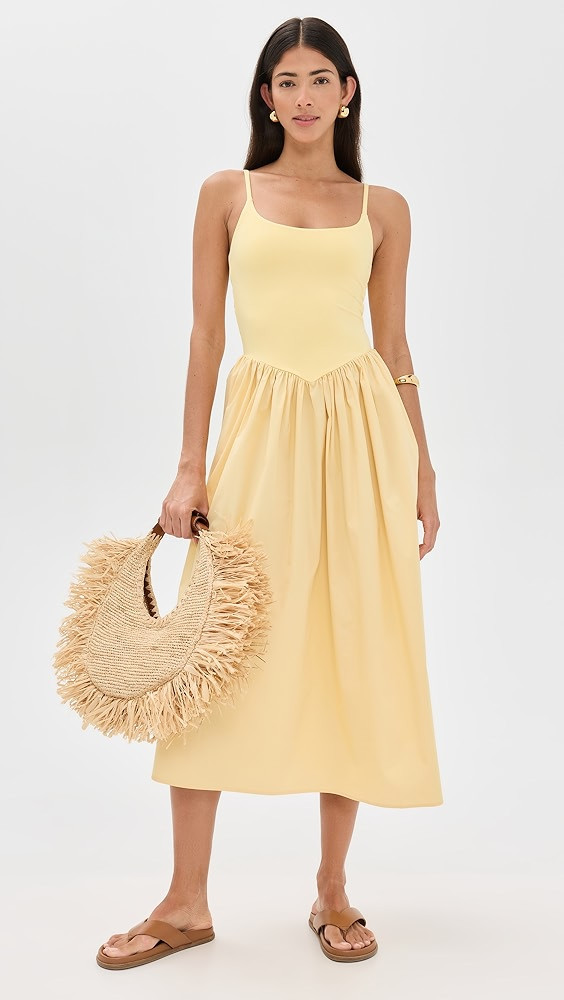 LE BOP Alix Mixed Fabric Tank Dress | Shopbop | Shopbop