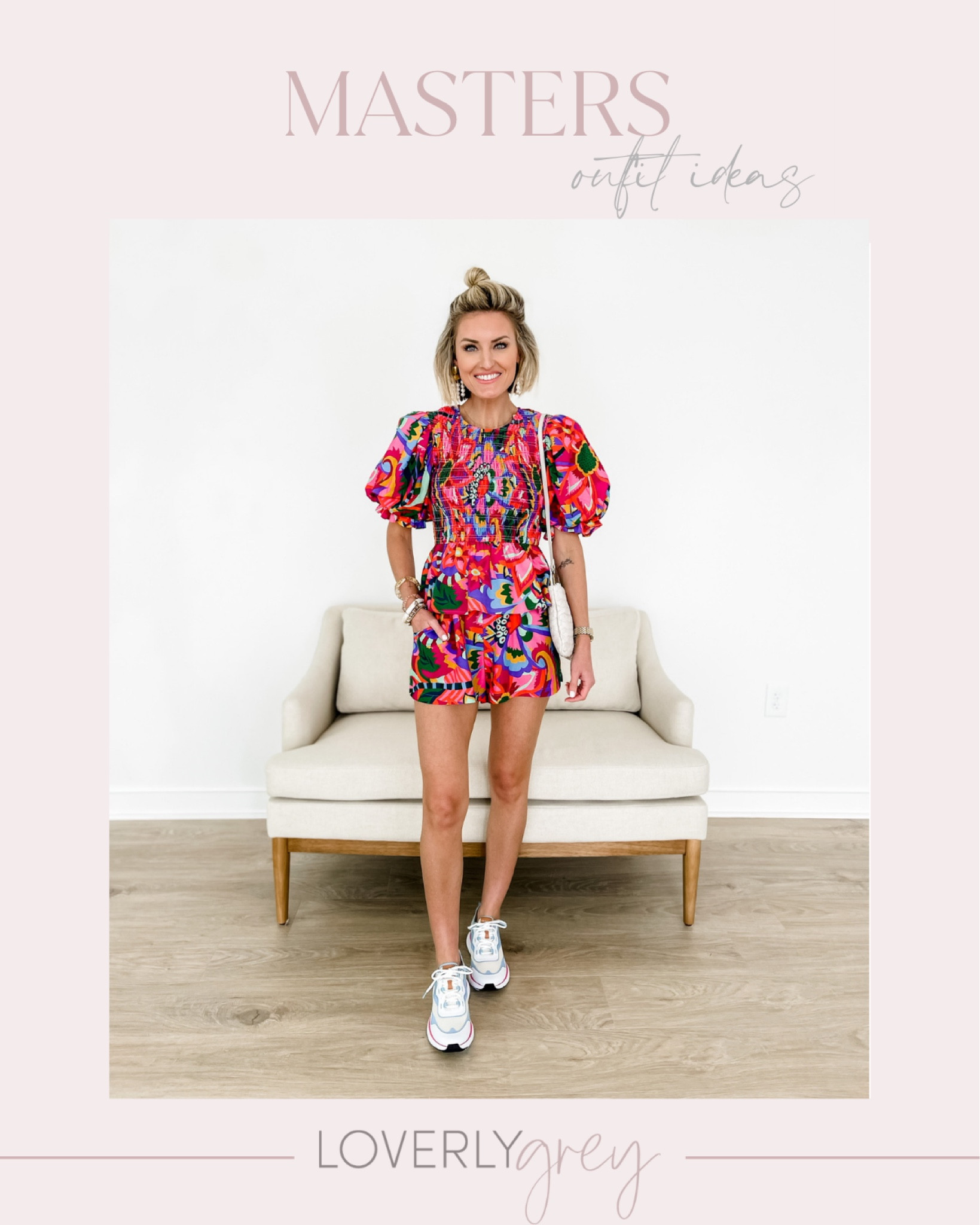 This outfit for the Masters 🙌 Loverly Grey is wearing an XXS in the top and shorts! This set will be available tomorrow! 

#LTKFind #LTKstyletip #LTKSeasonal