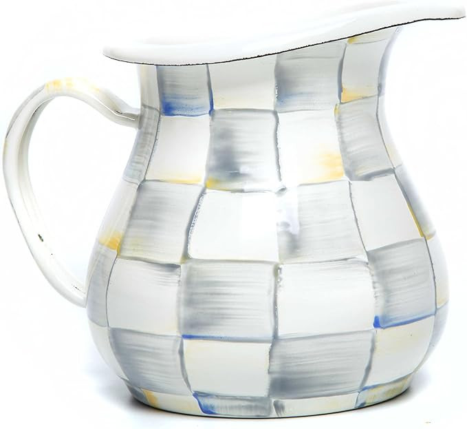 MACKENZIE-CHILDS Enamel Creamer, Creamer Dispenser with Pour Spout, Kitchen Enamelware, 14-Ounce ... | Amazon (US)