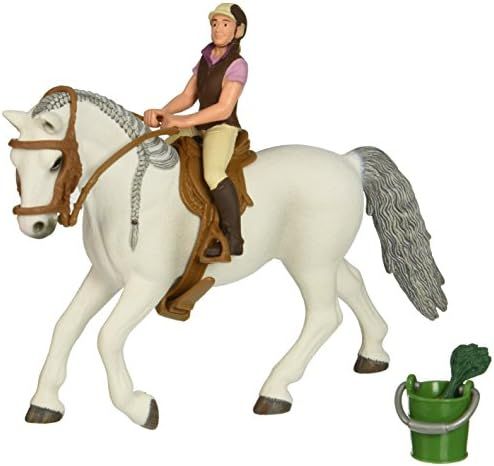 Schleich Horse Club 6-Piece Horse Playset with Show Rider & Lipizzaner Mare Toy Horse | Amazon (US)