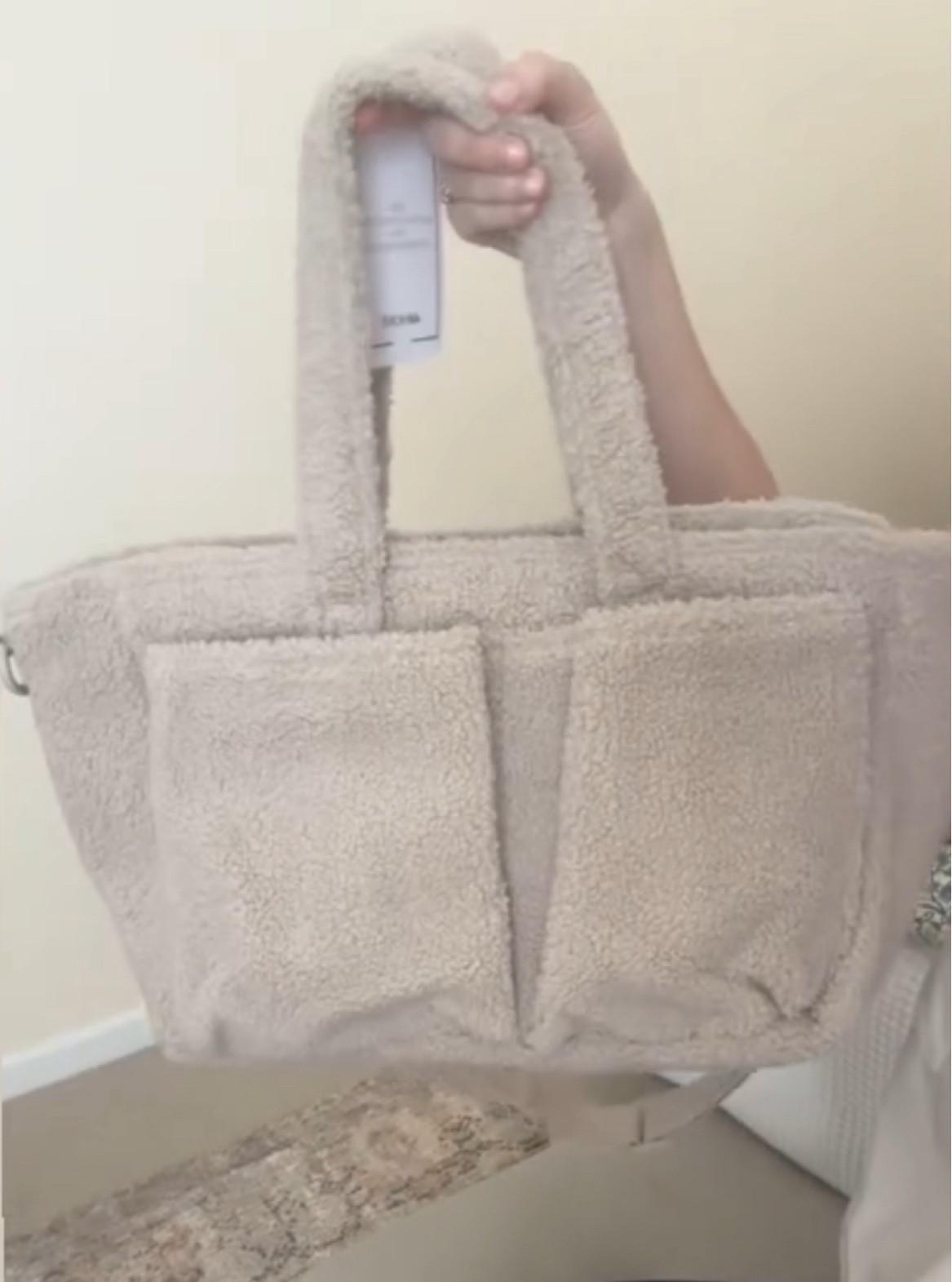 Mini Sherpa diaper bag! Under 40 dollars !

#LTKBaby