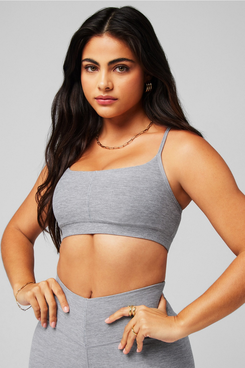 HeatherFlex Low Impact Strappy Bra | Fabletics