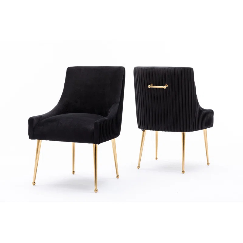 Baudel Tufted Velvet Side Chair | Wayfair North America