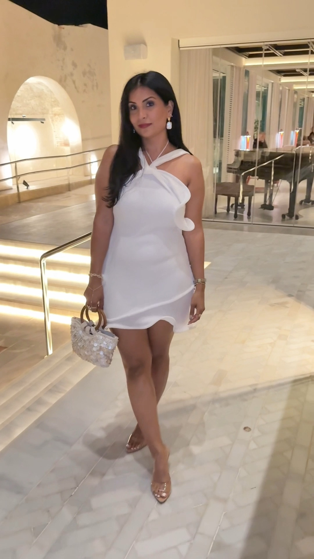 Sized down to a small in the burnt orange floral, everything else was tts 