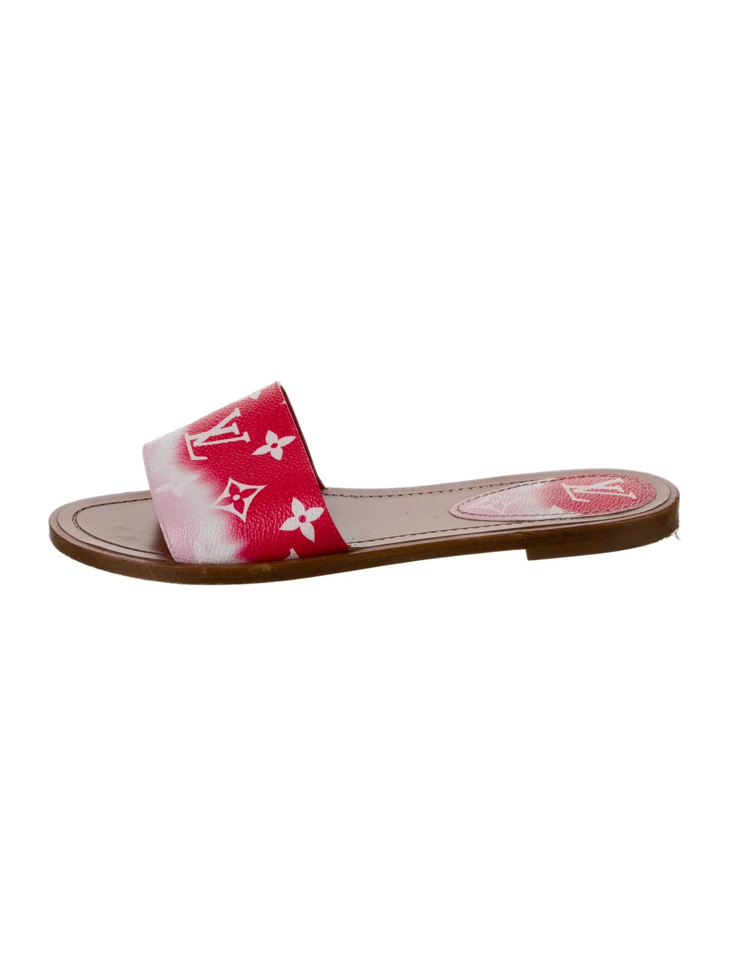 LV Monogram Slides | The RealReal