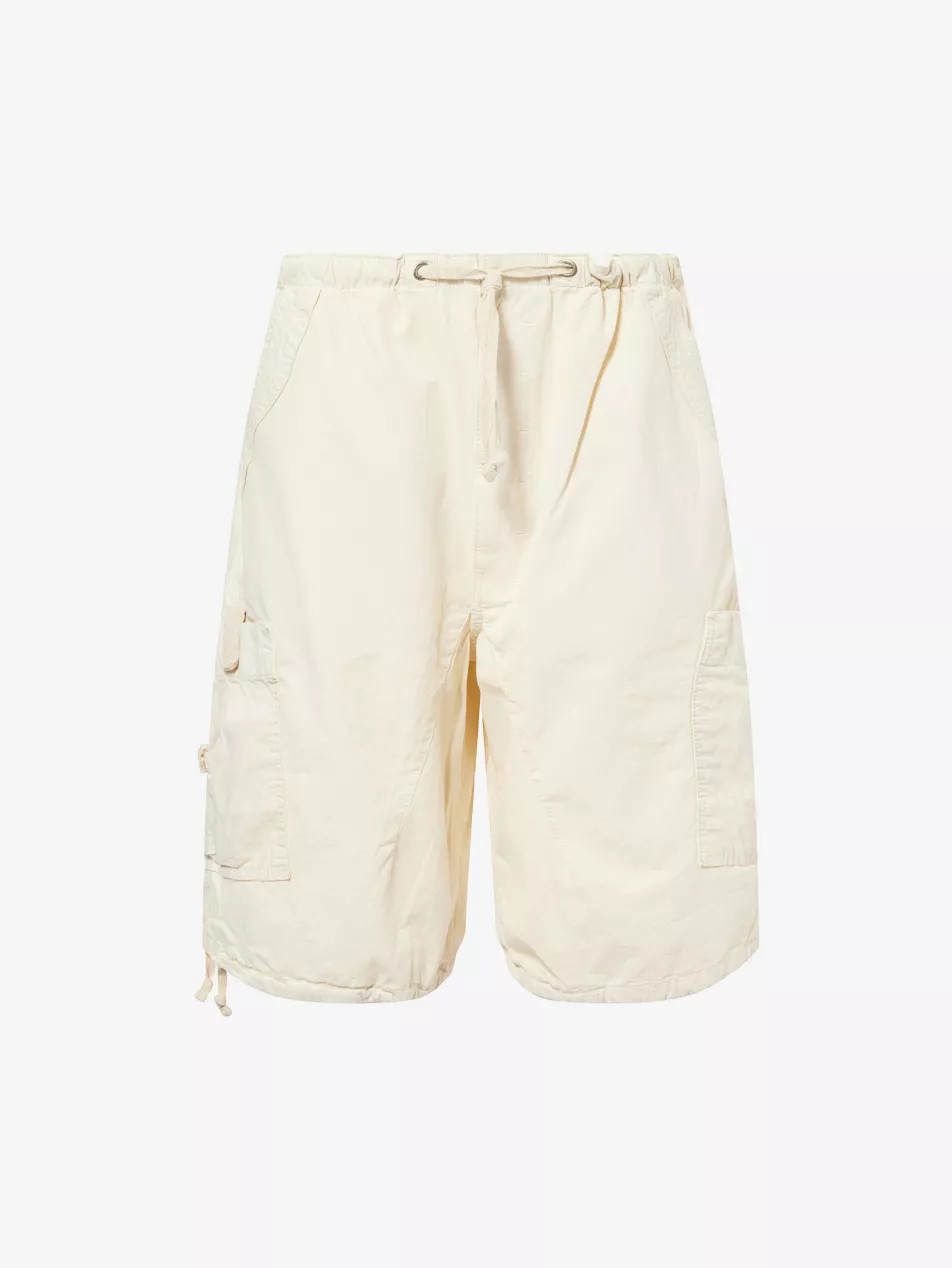 Ecru Parachute Cargo Cotton Shorts | Selfridges