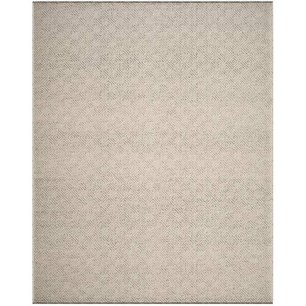 SAFAVIEH Natura Rimah Handmade Wool Area Rug - 8' x 10' - Ivory/Light Grey | Bed Bath & Beyond