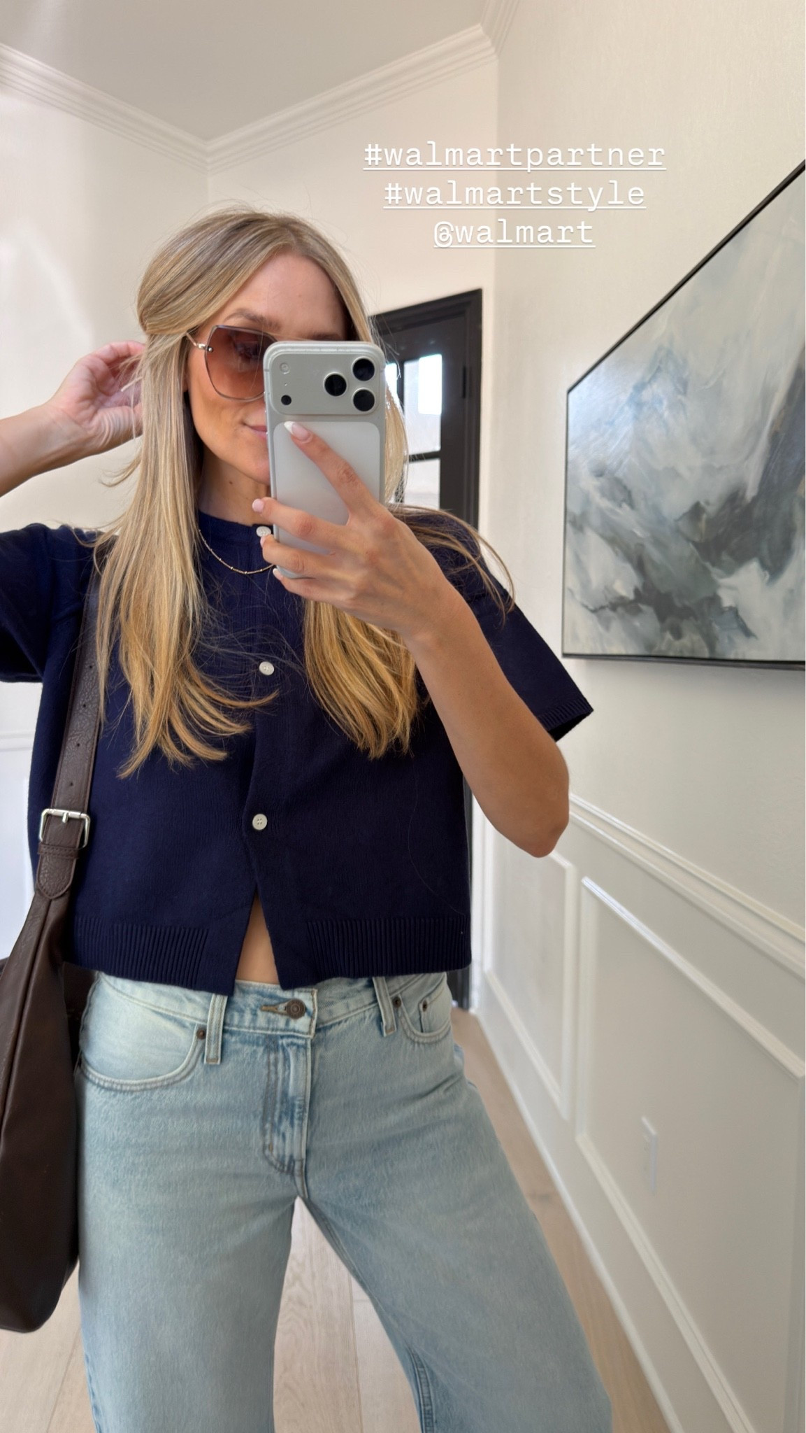 @Walmart  #walmartpartner #walmartstyle 

Short sleeve cardigans are trending and SO chic for Fall! Loving this one from Walmart. Comes in a handful of colorways and sizes. 

Wearing size s / my tts