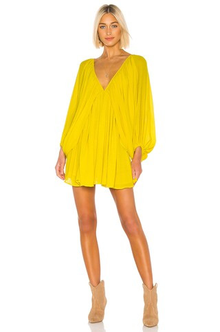Tularosa Nola Dress in Vibrant Yellow from Revolve.com | Revolve Clothing (Global)