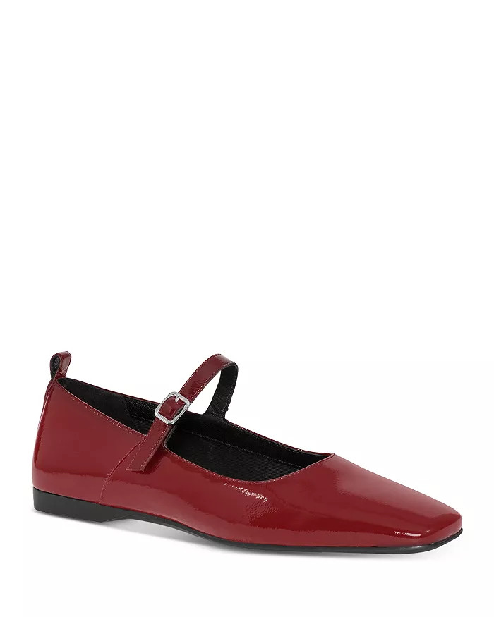 Women's Delia Square Toe Ankle Strap Flats | Bloomingdale's (US)