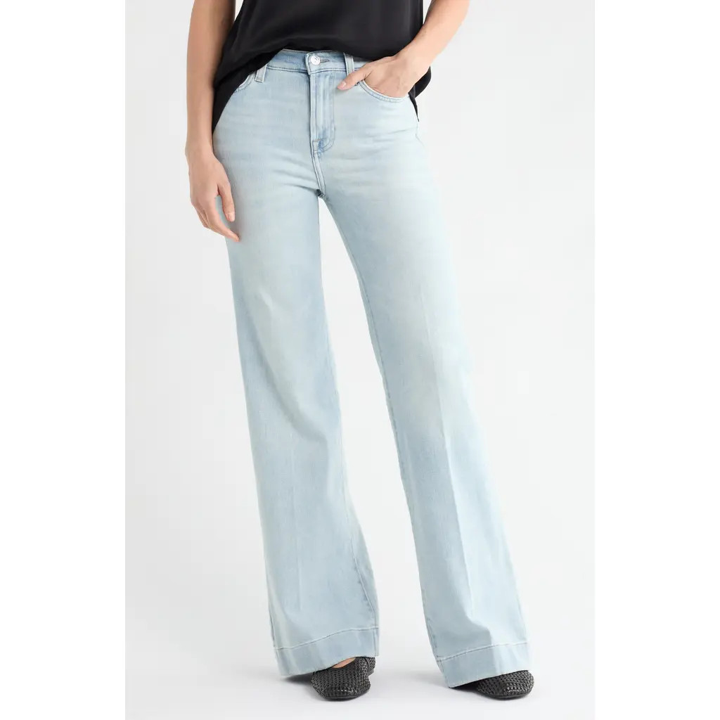 7 For All Mankind Modern Dojo High Waist Flare Leg Jeans in Nador at Nordstrom Rack, Size 32 | Nordstrom Rack