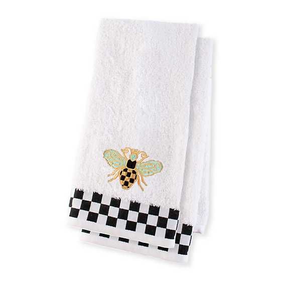 Queen Bee Hand Towels - Set of 2 | MacKenzie-Childs