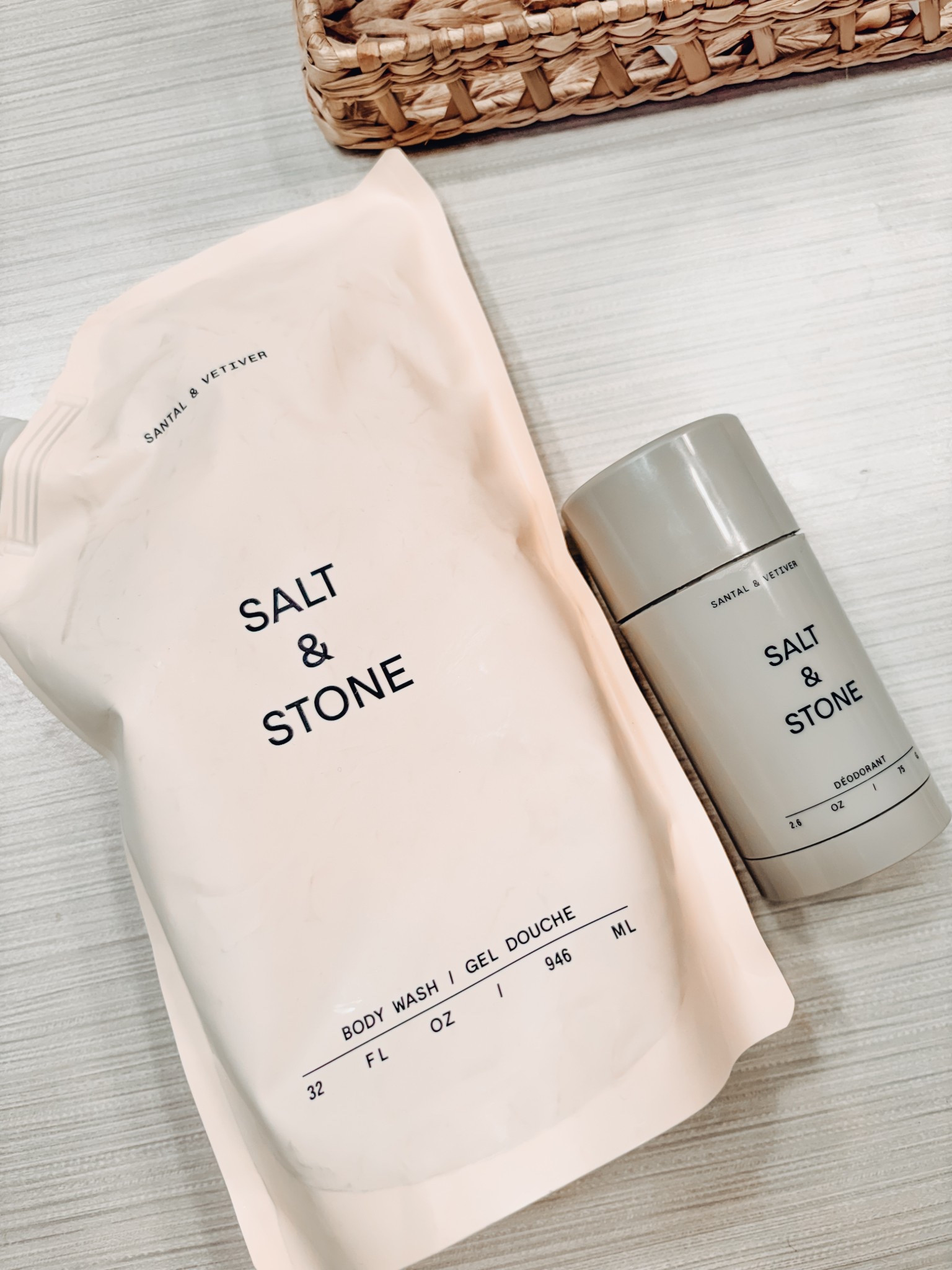 Obsessed with all things santal. Clean products (does include fragrance though)! Deodorant and body wash salt & stone. Santal. 

#LTKBeauty